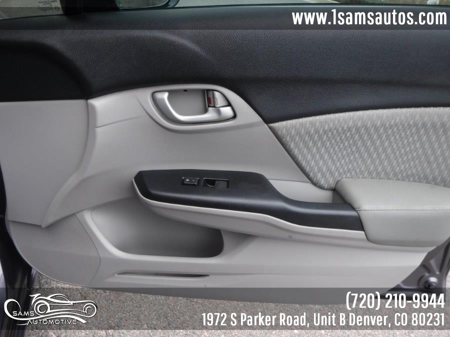 2015 Honda Civic Sedan 4dr CVT LX, available for sale in Denver, Colorado | Sam's Automotive. Denver, Colorado 2015 Honda Civic Sedan 4dr CVT LX, available for sale in Denver, Colorado | Sam's Automotive. Denver, Colorado