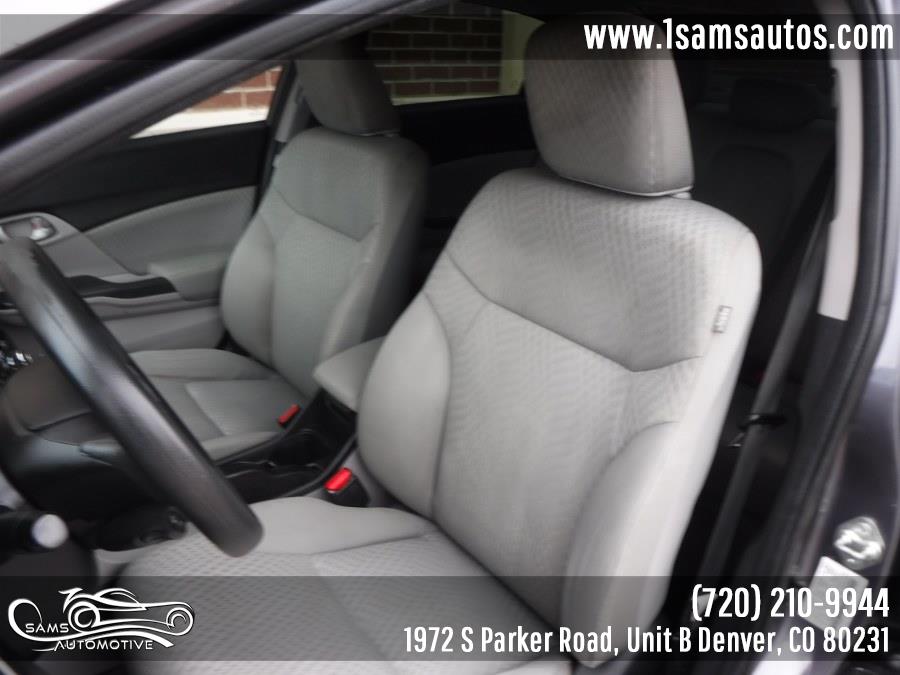 2015 Honda Civic Sedan 4dr CVT LX, available for sale in Denver, Colorado | Sam's Automotive. Denver, Colorado 2015 Honda Civic Sedan 4dr CVT LX, available for sale in Denver, Colorado | Sam's Automotive. Denver, Colorado
