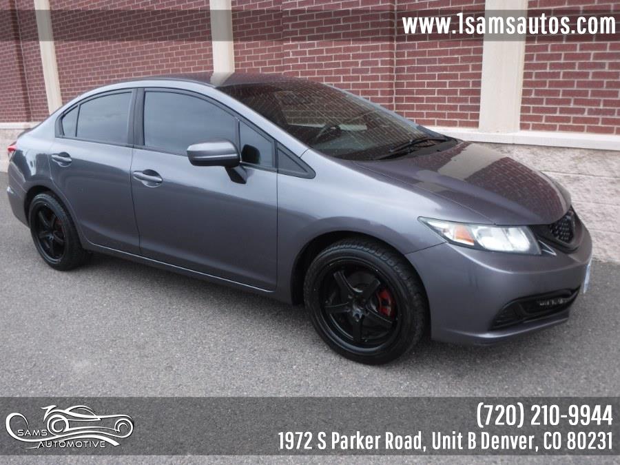 2015 Honda Civic Sedan 4dr CVT LX, available for sale in Denver, Colorado | Sam's Automotive. Denver, Colorado 2015 Honda Civic Sedan 4dr CVT LX, available for sale in Denver, Colorado | Sam's Automotive. Denver, Colorado