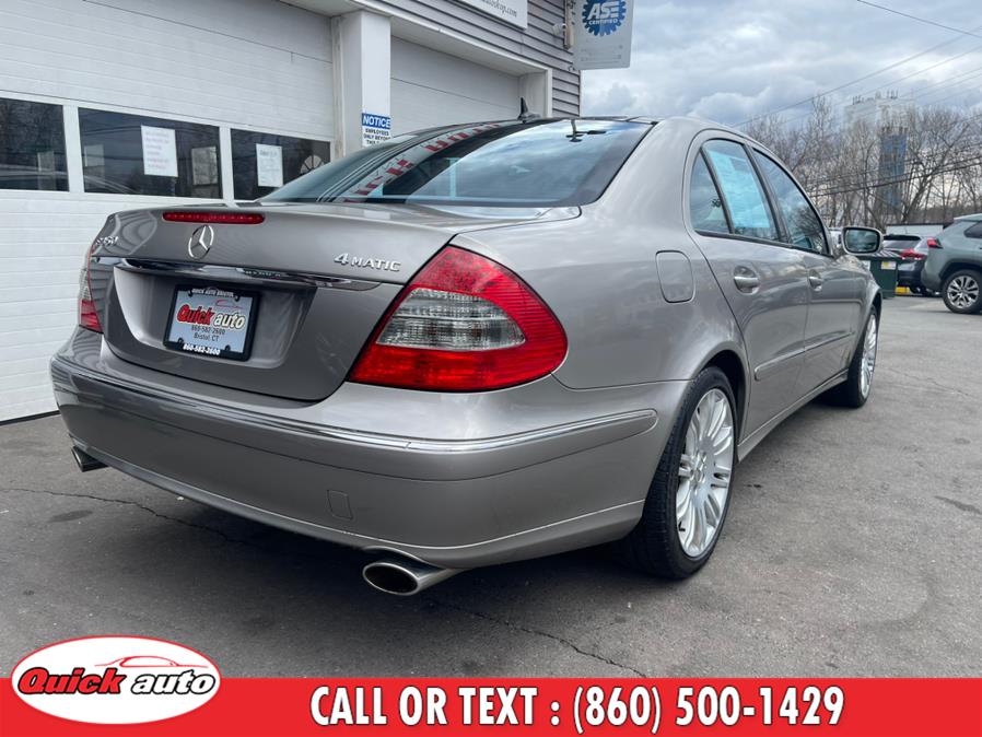 Used Mercedes-Benz E-Class 4dr Sdn 3.5L 4MATIC 2007 | Quick Auto LLC. Bristol, Connecticut Used Mercedes-Benz E-Class 4dr Sdn 3.5L 4MATIC 2007 | Quick Auto LLC. Bristol, Connecticut