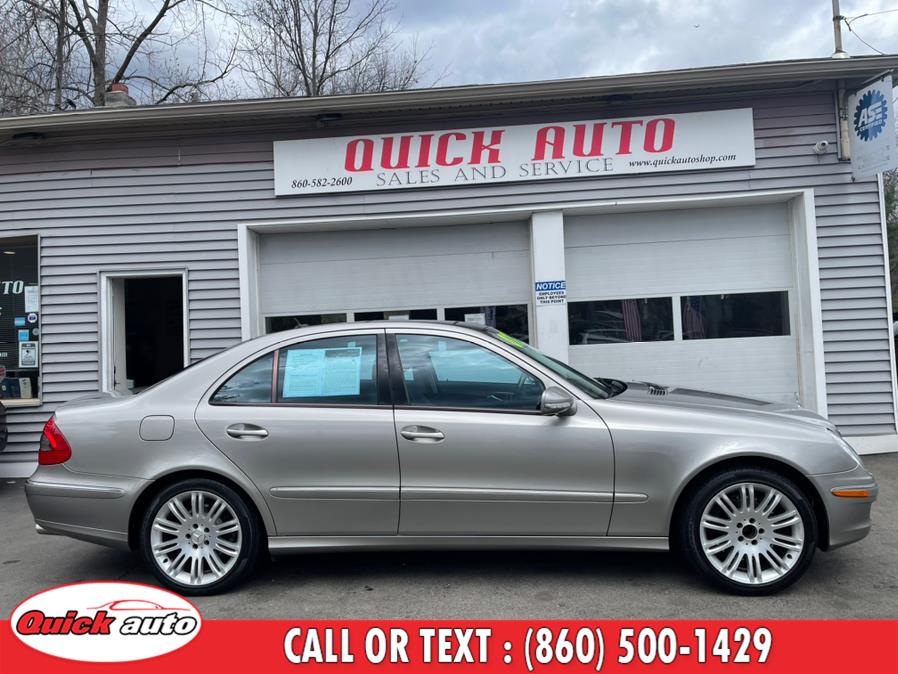 Used Mercedes-Benz E-Class 4dr Sdn 3.5L 4MATIC 2007 | Quick Auto LLC. Bristol, Connecticut Used Mercedes-Benz E-Class 4dr Sdn 3.5L 4MATIC 2007 | Quick Auto LLC. Bristol, Connecticut