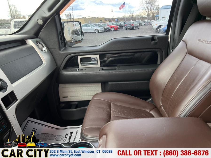 2011 Ford F-150 4WD SuperCrew 145" Platinum, available for sale in East Windsor, Connecticut | Car City LLC. East Windsor, Connecticut 2011 Ford F-150 4WD SuperCrew 145" Platinum, available for sale in East Windsor, Connecticut | Car City LLC. East Windsor, Connecticut