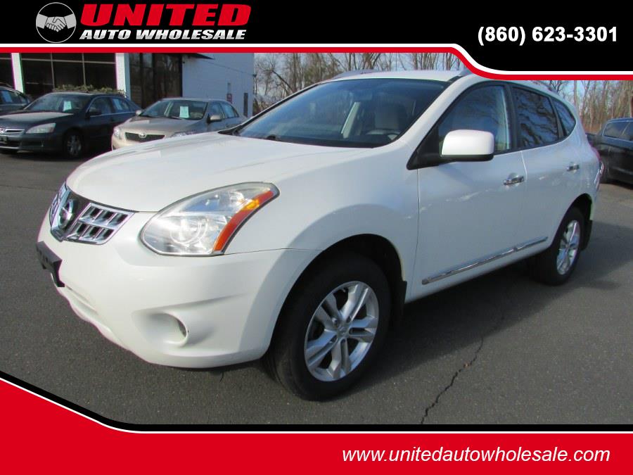 2012 Nissan Rogue AWD 4dr SV, available for sale in East Windsor, Connecticut | United Auto Sales of E Windsor, Inc. East Windsor, Connecticut
