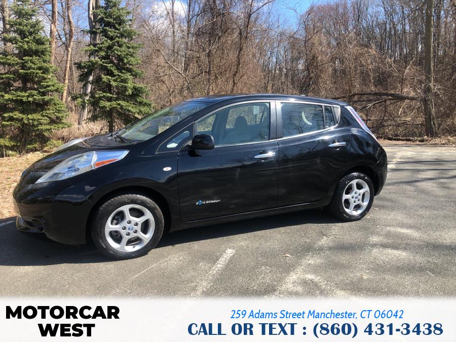 Used Nissan LEAF 4dr HB SL 2011 | Motorcar West. Manchester, Connecticut