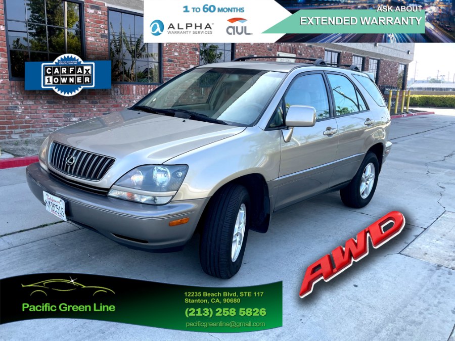 Used Lexus RX 300 4dr SUV 4WD 2000 | Pacific Green Line. Stanton, California