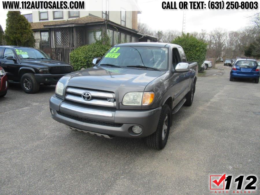 2003 Toyota Tundra Sr5 AccessCab V8 SR5 4WD, available for sale in Patchogue, New York | 112 Auto Sales. Patchogue, New York