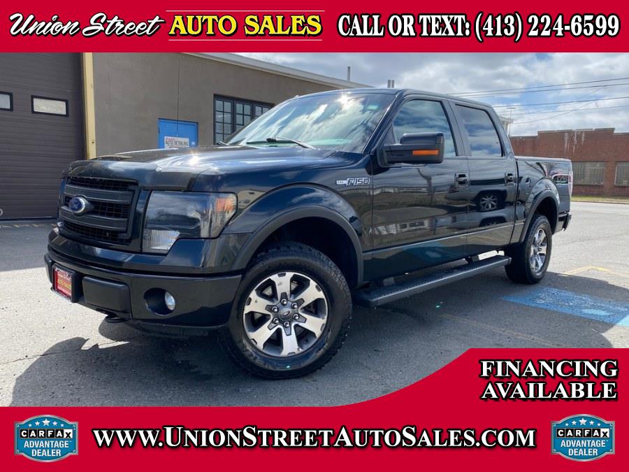 2013 Ford F-150 4WD SuperCrew 145" FX4, available for sale in West Springfield, Massachusetts | Union Street Auto Sales. West Springfield, Massachusetts