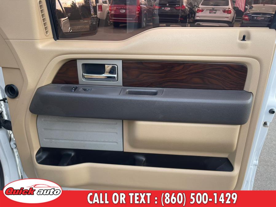 Used Ford F-150 4WD SuperCrew 145" Lariat 2012 | Quick Auto LLC. Bristol, Connecticut Used Ford F-150 4WD SuperCrew 145" Lariat 2012 | Quick Auto LLC. Bristol, Connecticut