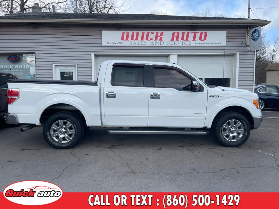 Used Ford F-150 4WD SuperCrew 145" Lariat 2012 | Quick Auto LLC. Bristol, Connecticut Used Ford F-150 4WD SuperCrew 145" Lariat 2012 | Quick Auto LLC. Bristol, Connecticut