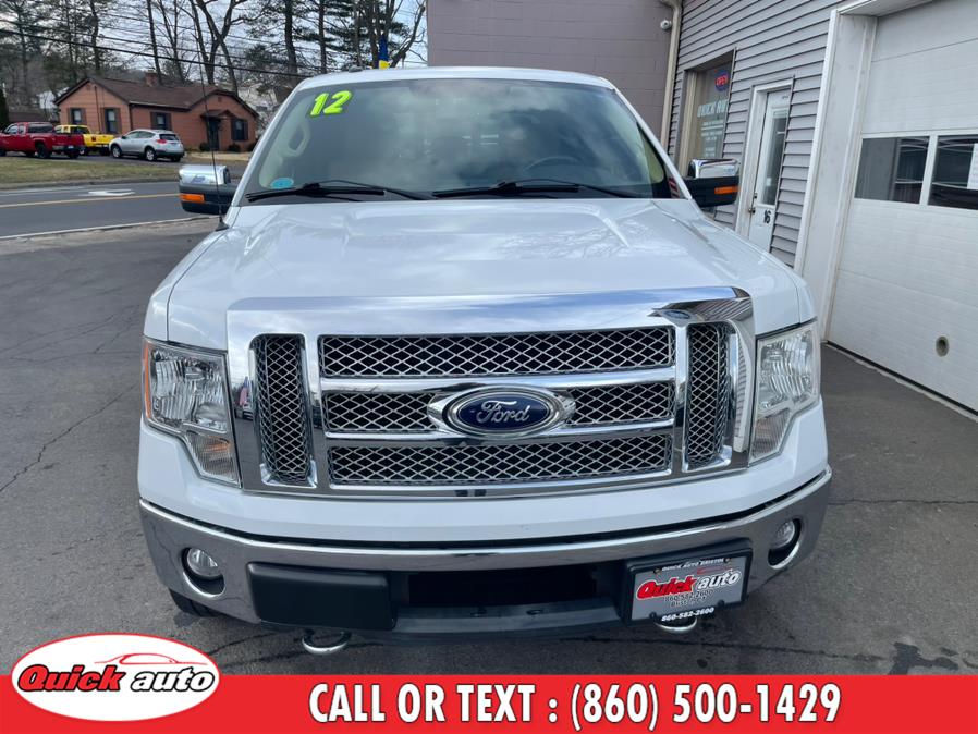 Used Ford F-150 4WD SuperCrew 145" Lariat 2012 | Quick Auto LLC. Bristol, Connecticut Used Ford F-150 4WD SuperCrew 145" Lariat 2012 | Quick Auto LLC. Bristol, Connecticut