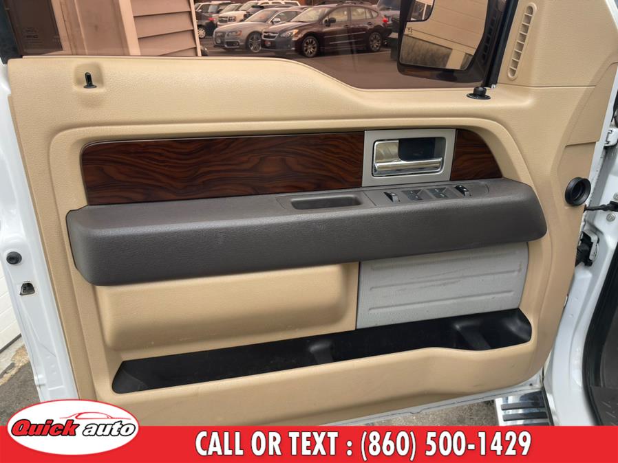 Used Ford F-150 4WD SuperCrew 145" Lariat 2012 | Quick Auto LLC. Bristol, Connecticut Used Ford F-150 4WD SuperCrew 145" Lariat 2012 | Quick Auto LLC. Bristol, Connecticut