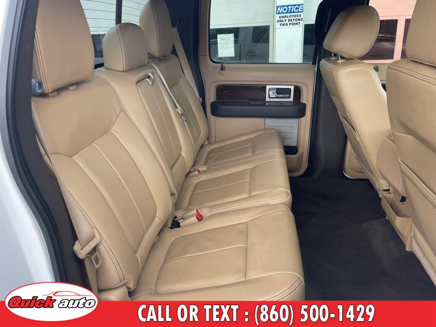 Used Ford F-150 4WD SuperCrew 145" Lariat 2012 | Quick Auto LLC. Bristol, Connecticut Used Ford F-150 4WD SuperCrew 145" Lariat 2012 | Quick Auto LLC. Bristol, Connecticut