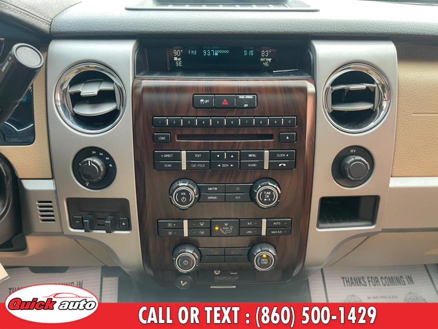 Used Ford F-150 4WD SuperCrew 145" Lariat 2012 | Quick Auto LLC. Bristol, Connecticut Used Ford F-150 4WD SuperCrew 145" Lariat 2012 | Quick Auto LLC. Bristol, Connecticut