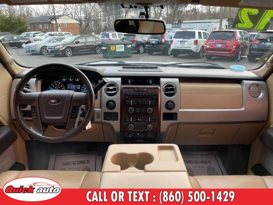 Used Ford F-150 4WD SuperCrew 145" Lariat 2012 | Quick Auto LLC. Bristol, Connecticut Used Ford F-150 4WD SuperCrew 145" Lariat 2012 | Quick Auto LLC. Bristol, Connecticut