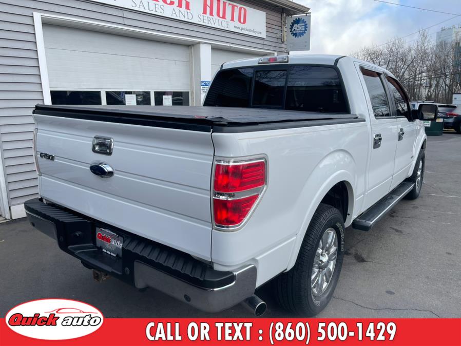 Used Ford F-150 4WD SuperCrew 145" Lariat 2012 | Quick Auto LLC. Bristol, Connecticut Used Ford F-150 4WD SuperCrew 145" Lariat 2012 | Quick Auto LLC. Bristol, Connecticut