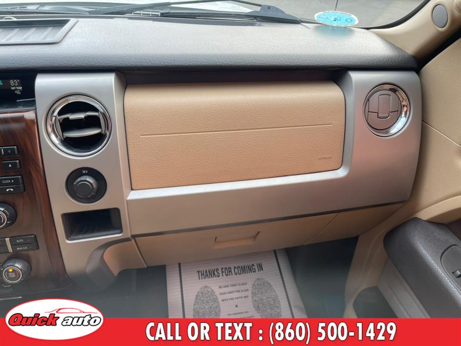Used Ford F-150 4WD SuperCrew 145" Lariat 2012 | Quick Auto LLC. Bristol, Connecticut Used Ford F-150 4WD SuperCrew 145" Lariat 2012 | Quick Auto LLC. Bristol, Connecticut