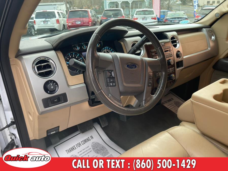 Used Ford F-150 4WD SuperCrew 145" Lariat 2012 | Quick Auto LLC. Bristol, Connecticut Used Ford F-150 4WD SuperCrew 145" Lariat 2012 | Quick Auto LLC. Bristol, Connecticut