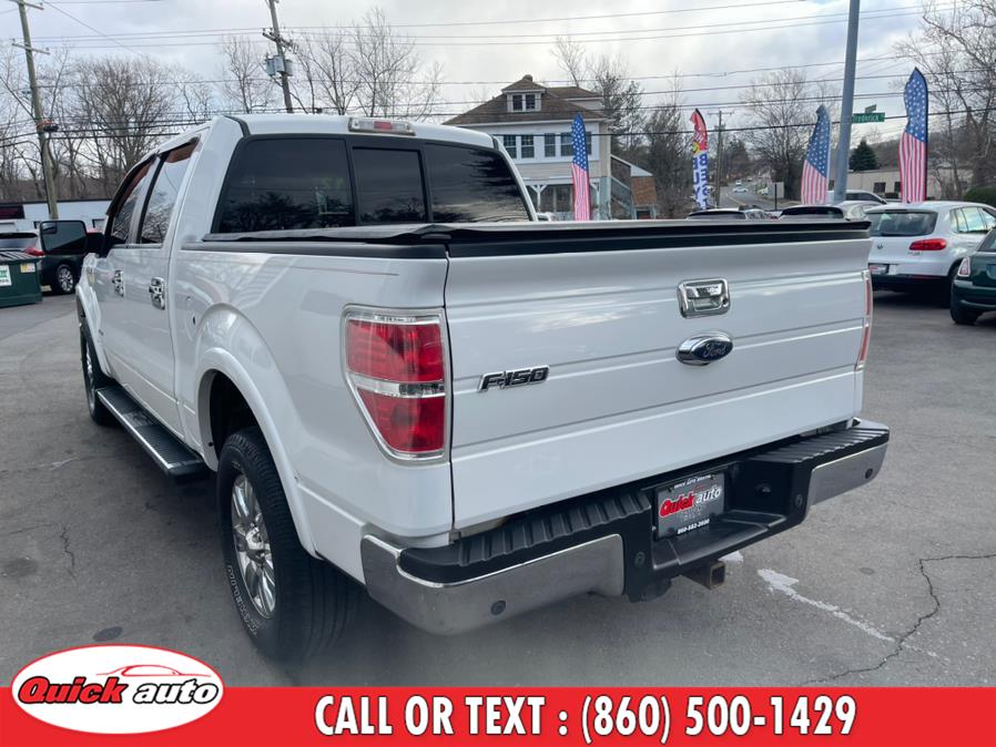 Used Ford F-150 4WD SuperCrew 145" Lariat 2012 | Quick Auto LLC. Bristol, Connecticut Used Ford F-150 4WD SuperCrew 145" Lariat 2012 | Quick Auto LLC. Bristol, Connecticut