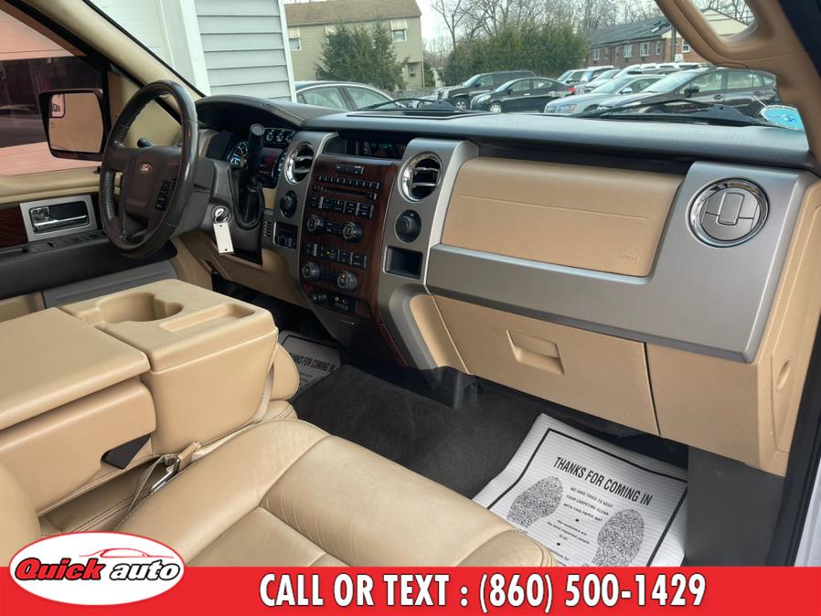Used Ford F-150 4WD SuperCrew 145" Lariat 2012 | Quick Auto LLC. Bristol, Connecticut Used Ford F-150 4WD SuperCrew 145" Lariat 2012 | Quick Auto LLC. Bristol, Connecticut