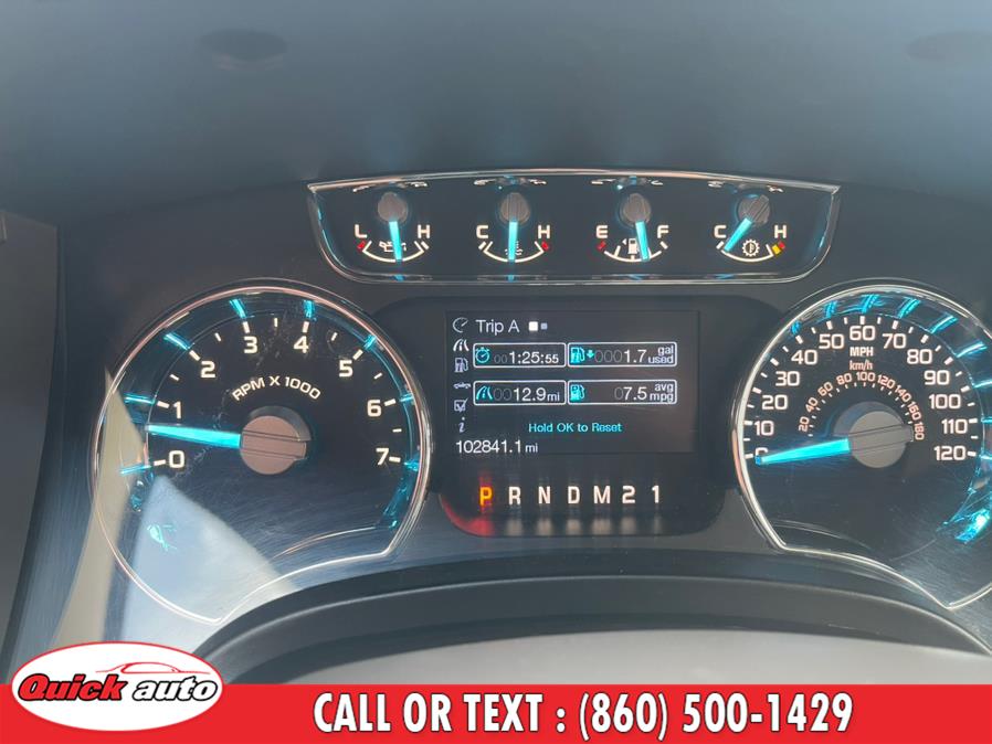 Used Ford F-150 4WD SuperCrew 145" Lariat 2012 | Quick Auto LLC. Bristol, Connecticut Used Ford F-150 4WD SuperCrew 145" Lariat 2012 | Quick Auto LLC. Bristol, Connecticut