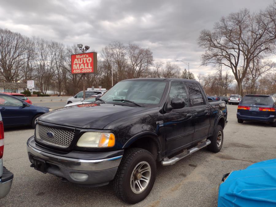 2003 Ford F-150 SuperCrew 139" Lariat 4WD, available for sale in Chicopee, Massachusetts | Matts Auto Mall LLC. Chicopee, Massachusetts