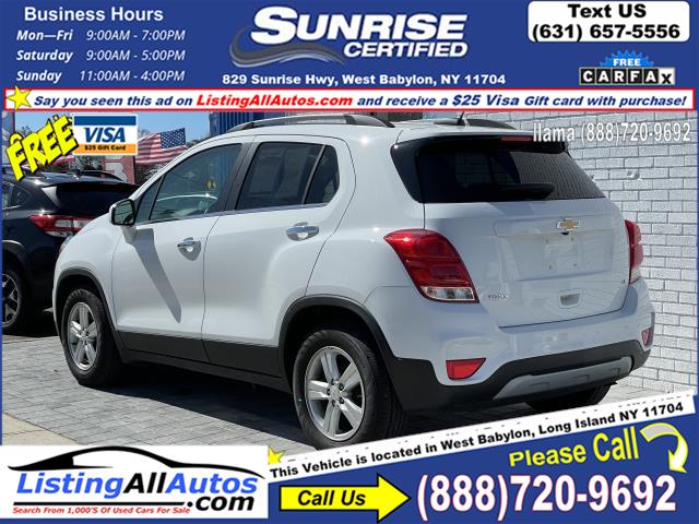 Used Chevrolet Trax FWD 4dr LT 2019 | www.ListingAllAutos.com. Patchogue, New York