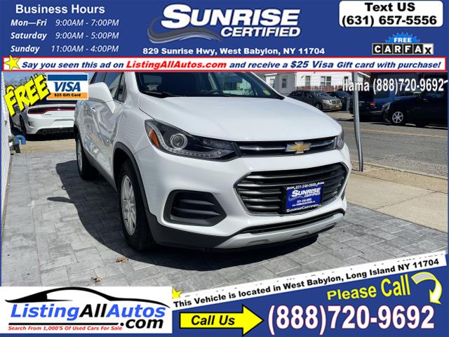 Used Chevrolet Trax FWD 4dr LT 2019 | www.ListingAllAutos.com. Patchogue, New York