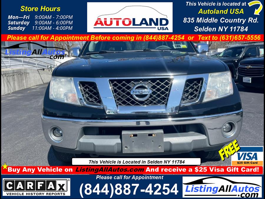 Used Nissan Frontier LE 2009 | www.ListingAllAutos.com. Patchogue, New York