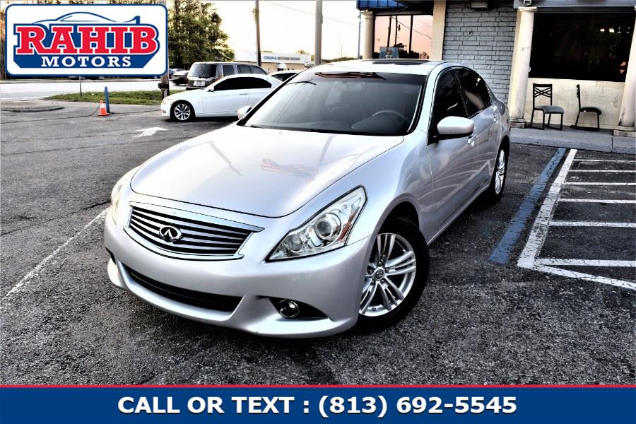 2013 Infiniti G37 Sedan 4dr Journey RWD, available for sale in Winter Park, Florida | Rahib Motors. Winter Park, Florida