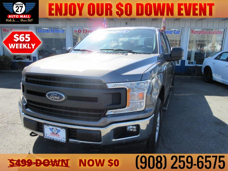 Used Ford F-150 XL 4WD SuperCrew 5.5'' Box 2018 | Route 27 Auto Mall. Linden, New Jersey