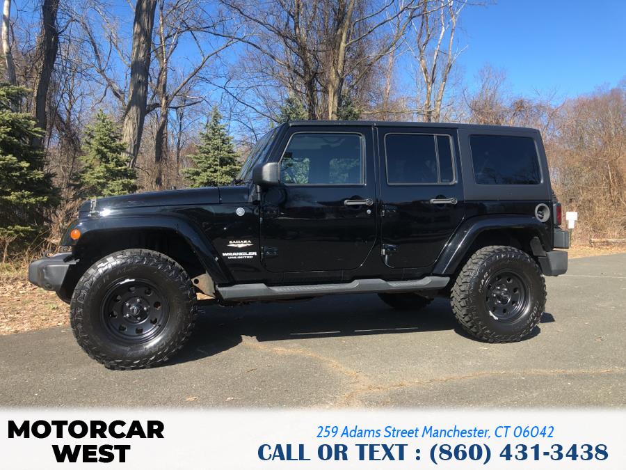 Used Jeep Wrangler Unlimited 4WD 4dr Sahara 2011 | Motorcar West. Manchester, Connecticut