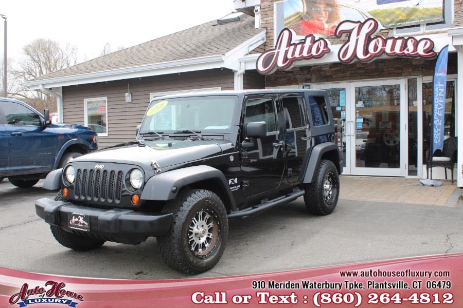 Used Jeep Wrangler 4WD 4dr Unlimited X 2008 | Auto House of Luxury. Plantsville, Connecticut