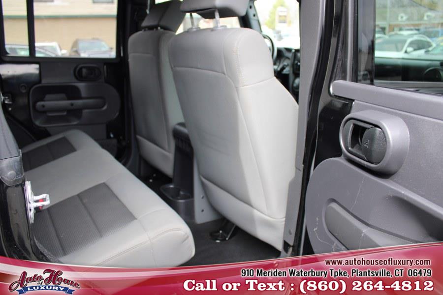 2008 Jeep Wrangler 4WD 4dr Unlimited X, available for sale in Plantsville, Connecticut | Auto House of Luxury. Plantsville, Connecticut 2008 Jeep Wrangler 4WD 4dr Unlimited X, available for sale in Plantsville, Connecticut | Auto House of Luxury. Plantsville, Connecticut