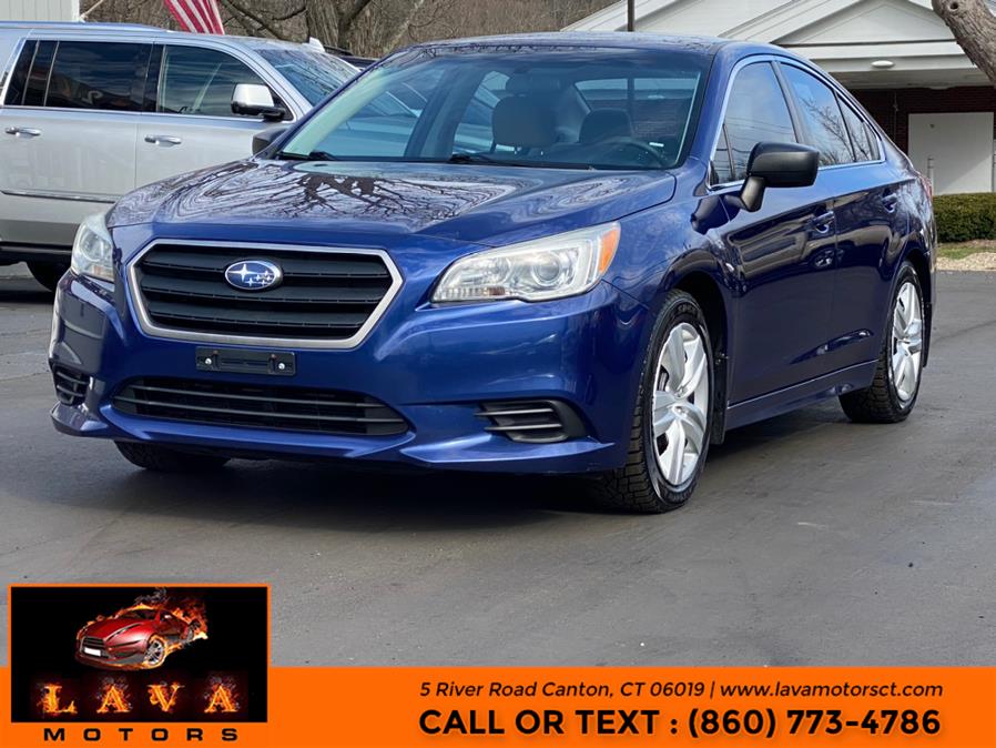 2015 Subaru Legacy 4dr Sdn 2.5i, available for sale in Canton, Connecticut | Lava Motors. Canton, Connecticut