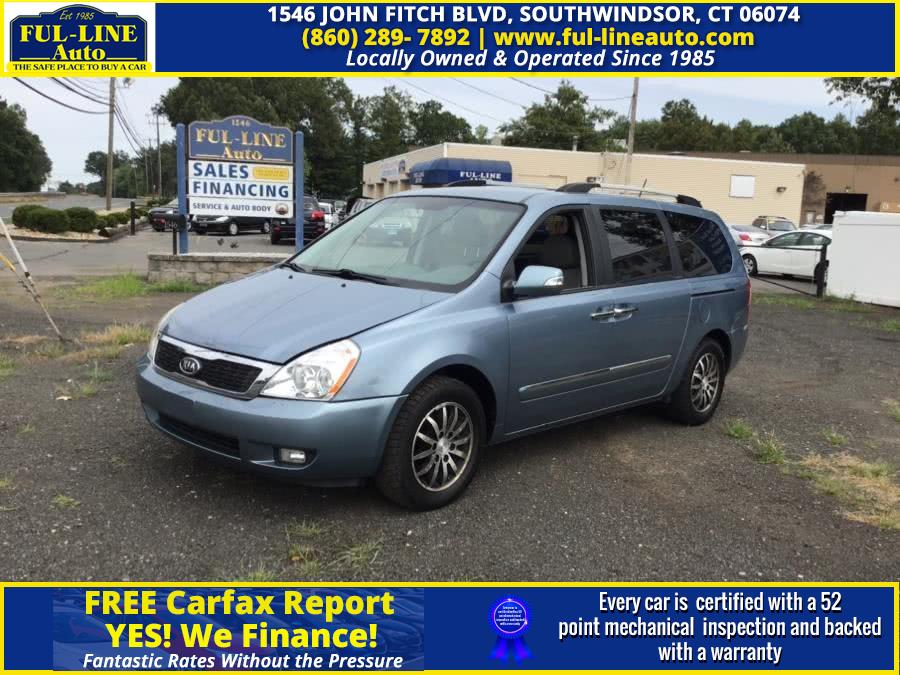 2012 Kia Sedona 4dr Wgn EX, available for sale in South Windsor , Connecticut | Ful-line Auto LLC. South Windsor , Connecticut