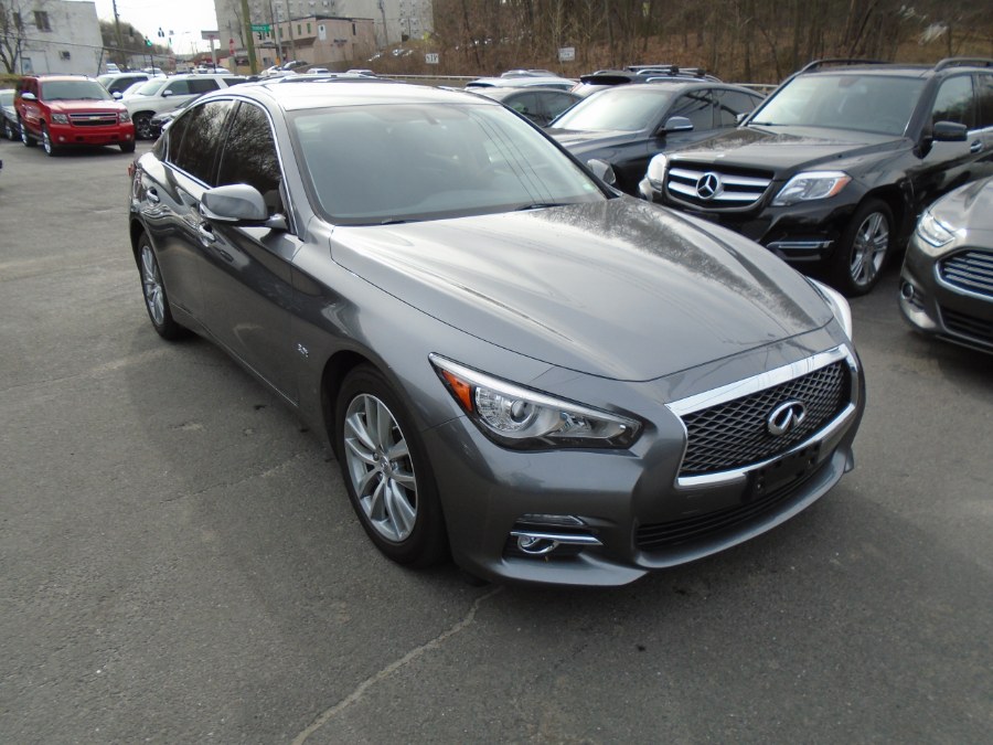 2016 INFINITI Q50 4dr Sdn 3.0t Premium AWD, available for sale in Waterbury, Connecticut | Jim Juliani Motors. Waterbury, Connecticut