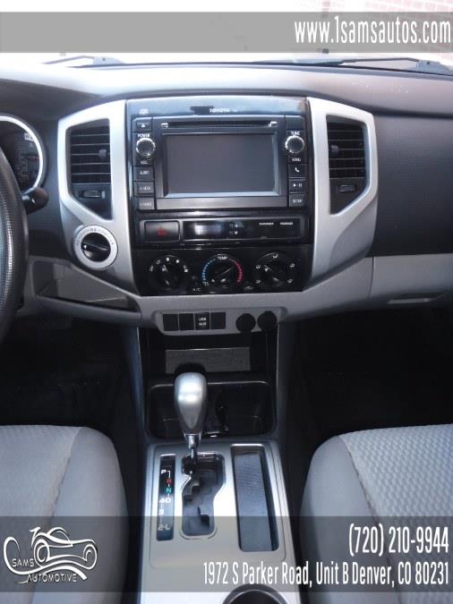 2013 Toyota Tacoma 4WD Double Cab V6 AT (Natl), available for sale in Denver, Colorado | Sam's Automotive. Denver, Colorado 2013 Toyota Tacoma 4WD Double Cab V6 AT (Natl), available for sale in Denver, Colorado | Sam's Automotive. Denver, Colorado