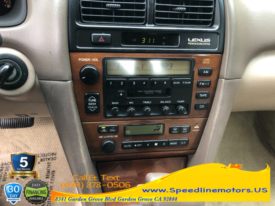 2000 Lexus ES 300 4dr Sdn, available for sale in Garden Grove, California | Speedline Motors. Garden Grove, California 2000 Lexus ES 300 4dr Sdn, available for sale in Garden Grove, California | Speedline Motors. Garden Grove, California