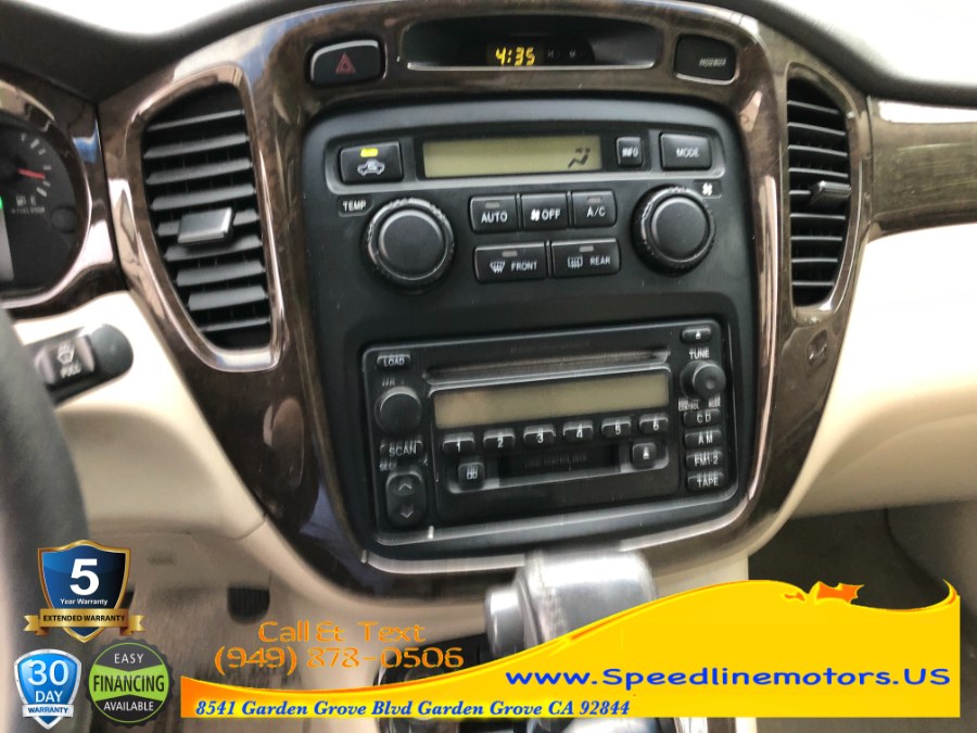 2002 Toyota Highlander 4dr V6 4WD (Natl), available for sale in Garden Grove, California | Speedline Motors. Garden Grove, California 2002 Toyota Highlander 4dr V6 4WD (Natl), available for sale in Garden Grove, California | Speedline Motors. Garden Grove, California