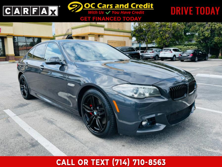 Used BMW 5 Series 4dr Sdn 550i RWD 2016 | OC Cars and Credit. Garden Grove, California