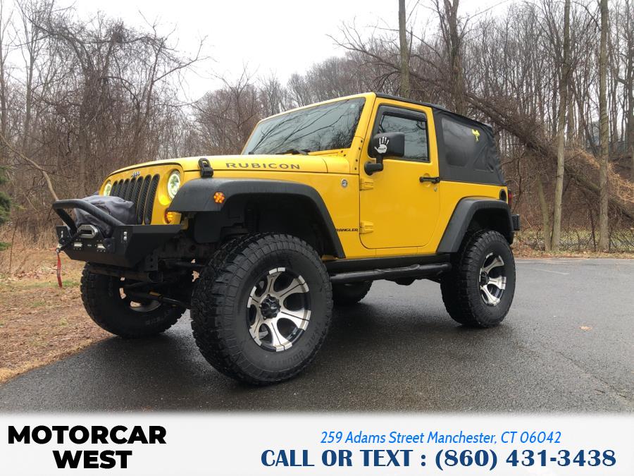 2008 Jeep Wrangler 4WD 2dr Rubicon, available for sale in Manchester, Connecticut | Motorcar West. Manchester, Connecticut 2008 Jeep Wrangler 4WD 2dr Rubicon, available for sale in Manchester, Connecticut | Motorcar West. Manchester, Connecticut