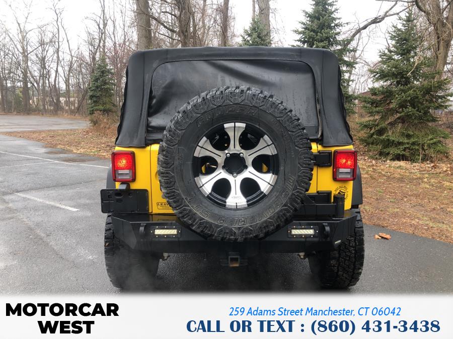 2008 Jeep Wrangler 4WD 2dr Rubicon, available for sale in Manchester, Connecticut | Motorcar West. Manchester, Connecticut 2008 Jeep Wrangler 4WD 2dr Rubicon, available for sale in Manchester, Connecticut | Motorcar West. Manchester, Connecticut