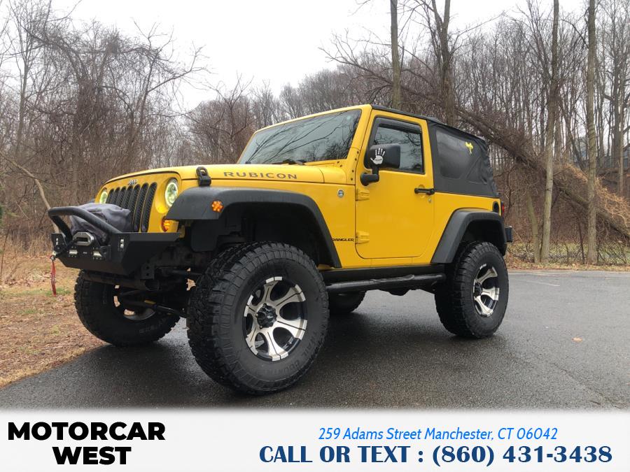 2008 Jeep Wrangler 4WD 2dr Rubicon, available for sale in Manchester, Connecticut | Motorcar West. Manchester, Connecticut 2008 Jeep Wrangler 4WD 2dr Rubicon, available for sale in Manchester, Connecticut | Motorcar West. Manchester, Connecticut