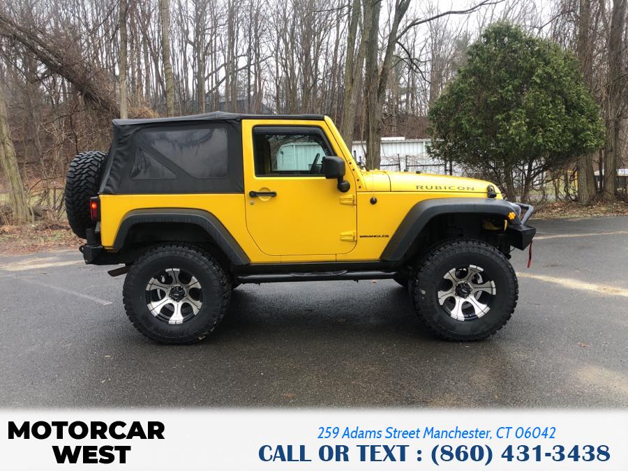 2008 Jeep Wrangler 4WD 2dr Rubicon, available for sale in Manchester, Connecticut | Motorcar West. Manchester, Connecticut 2008 Jeep Wrangler 4WD 2dr Rubicon, available for sale in Manchester, Connecticut | Motorcar West. Manchester, Connecticut