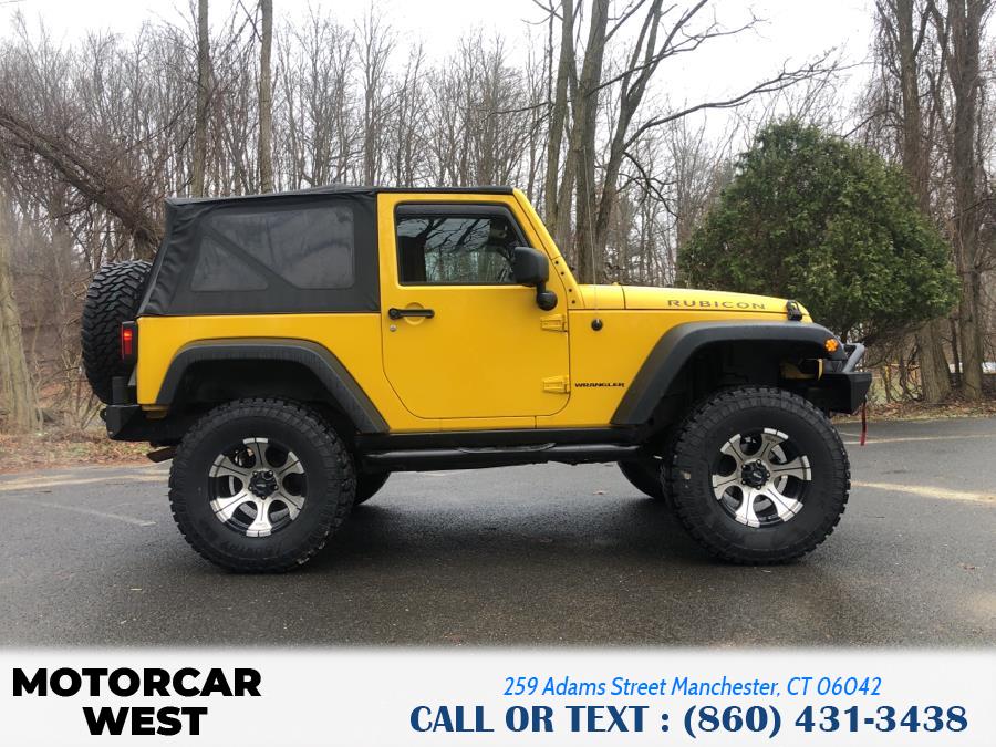 2008 Jeep Wrangler 4WD 2dr Rubicon, available for sale in Manchester, Connecticut | Motorcar West. Manchester, Connecticut 2008 Jeep Wrangler 4WD 2dr Rubicon, available for sale in Manchester, Connecticut | Motorcar West. Manchester, Connecticut