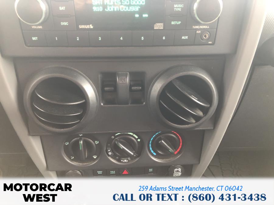 2008 Jeep Wrangler 4WD 2dr Rubicon, available for sale in Manchester, Connecticut | Motorcar West. Manchester, Connecticut 2008 Jeep Wrangler 4WD 2dr Rubicon, available for sale in Manchester, Connecticut | Motorcar West. Manchester, Connecticut