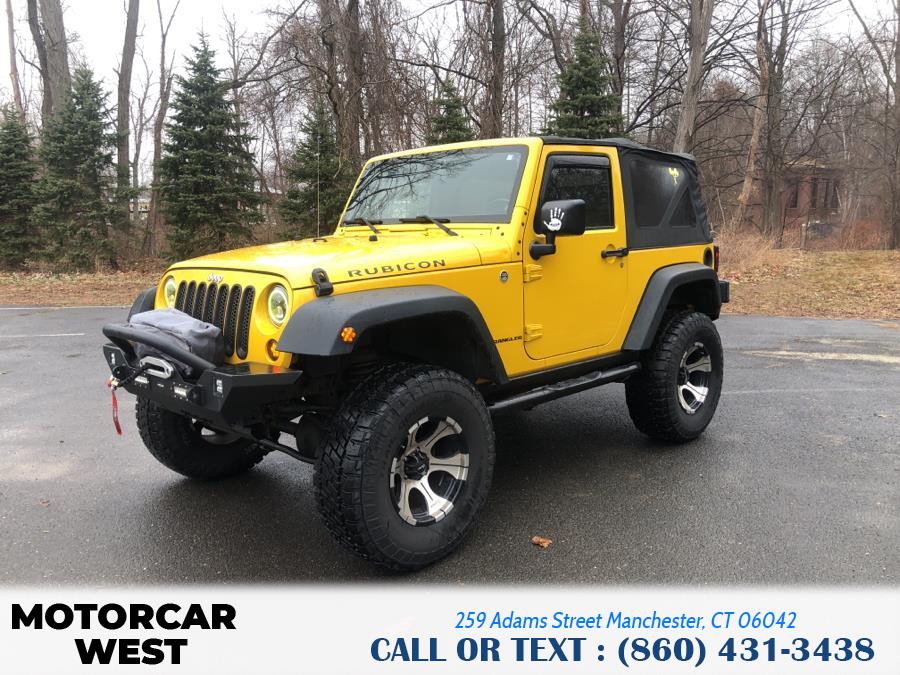 2008 Jeep Wrangler 4WD 2dr Rubicon, available for sale in Manchester, Connecticut | Motorcar West. Manchester, Connecticut 2008 Jeep Wrangler 4WD 2dr Rubicon, available for sale in Manchester, Connecticut | Motorcar West. Manchester, Connecticut