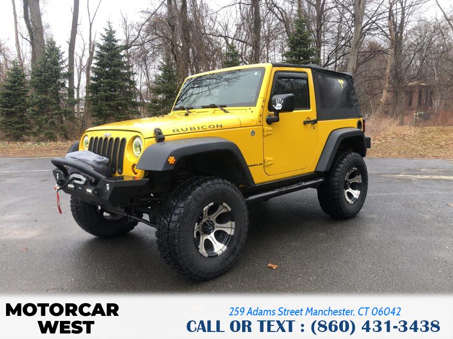 2008 Jeep Wrangler 4WD 2dr Rubicon, available for sale in Manchester, Connecticut | Motorcar West. Manchester, Connecticut 2008 Jeep Wrangler 4WD 2dr Rubicon, available for sale in Manchester, Connecticut | Motorcar West. Manchester, Connecticut