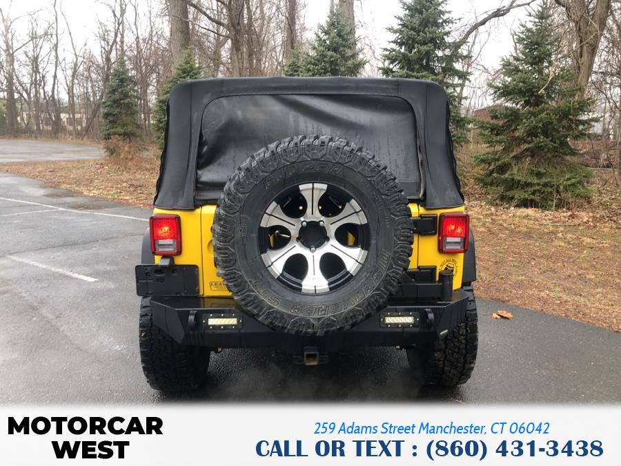 2008 Jeep Wrangler 4WD 2dr Rubicon, available for sale in Manchester, Connecticut | Motorcar West. Manchester, Connecticut 2008 Jeep Wrangler 4WD 2dr Rubicon, available for sale in Manchester, Connecticut | Motorcar West. Manchester, Connecticut
