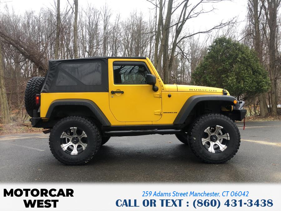2008 Jeep Wrangler 4WD 2dr Rubicon, available for sale in Manchester, Connecticut | Motorcar West. Manchester, Connecticut 2008 Jeep Wrangler 4WD 2dr Rubicon, available for sale in Manchester, Connecticut | Motorcar West. Manchester, Connecticut